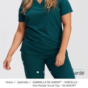 Garde-Malade Rosie/Gabrielle Teal scrubs
